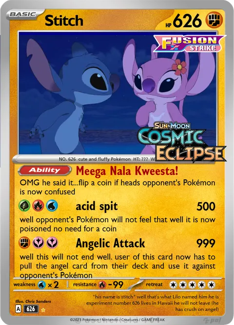 Stitch - I-am-The-God-Of-Pandas | Pokécardmaker.net