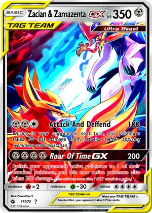 Zacian & Zamazenta - IMClashRoyaleFan69 | PokeCardMaker.net
