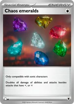 Chaos emeralds - JAC1847 | PokeCardMaker.net