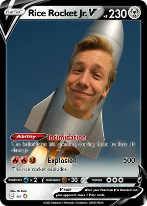 Rice Rocket Jr. - KINGKAHN | Pokécardmaker.net