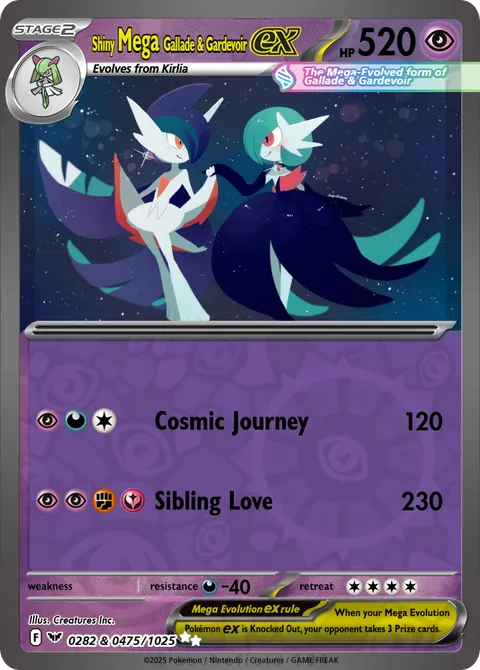 ==Gallade & Gardevoir==