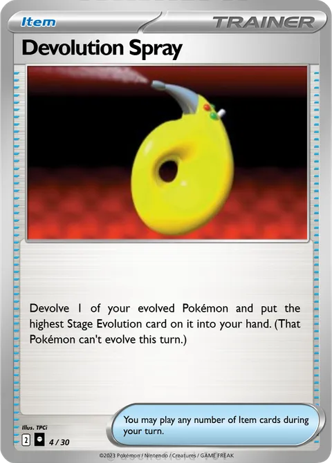 Devolution Spray