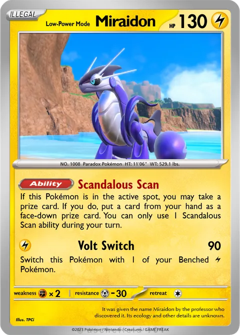 Miraidon - LPBvgc | PokeCardMaker.net