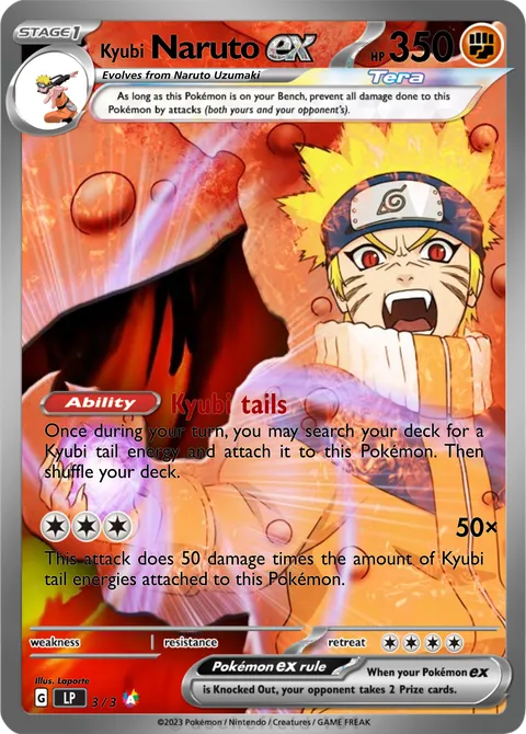 Naruto - Laporte | PokeCardMaker.net