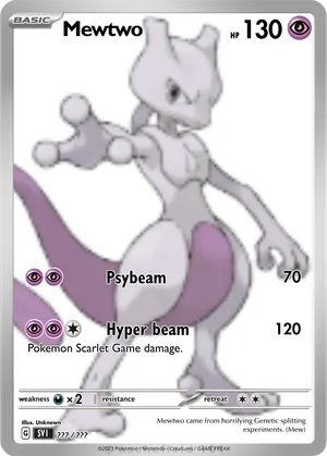 Mewtwo - LinkFox5333 | PokeCardMaker.net