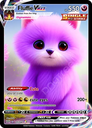 Fluffie - MILLIE-25 | PokeCardMaker.net