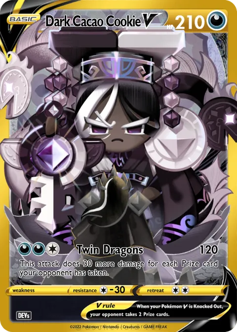 Dark Cacao Cookie - MainBea_uwu | PokeCardMaker.net