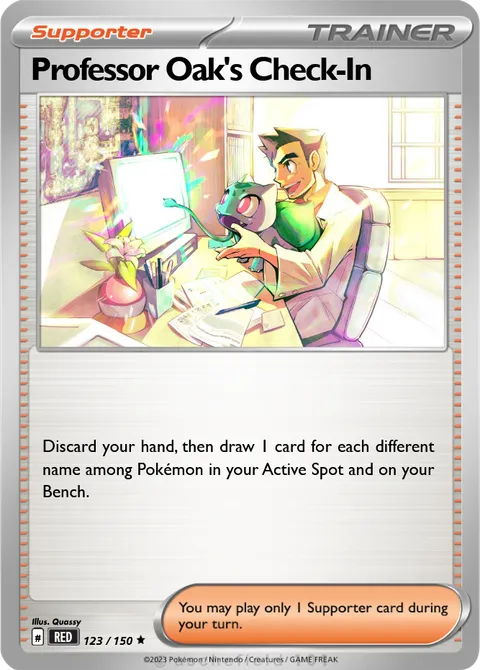 Professor Oak's Check-In