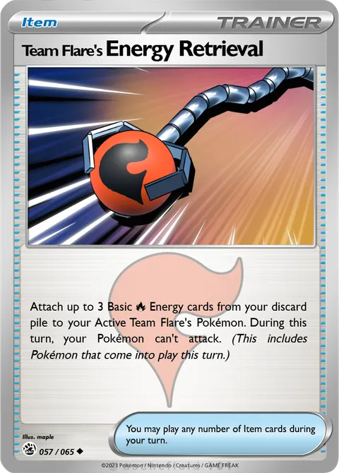 ==Team Flare's ==Energy Retrieval