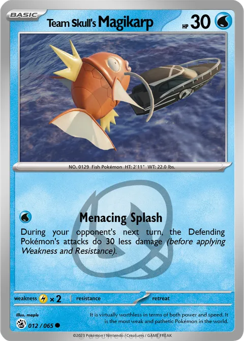 ==Team Skull's ==Magikarp