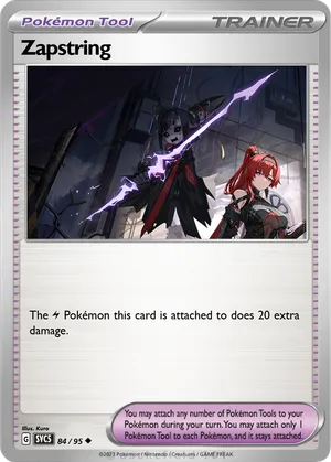 Zapstring - MegaAmpharostheDragon | Pokécardmaker.net