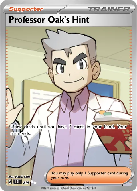 Professor Oak's Hint