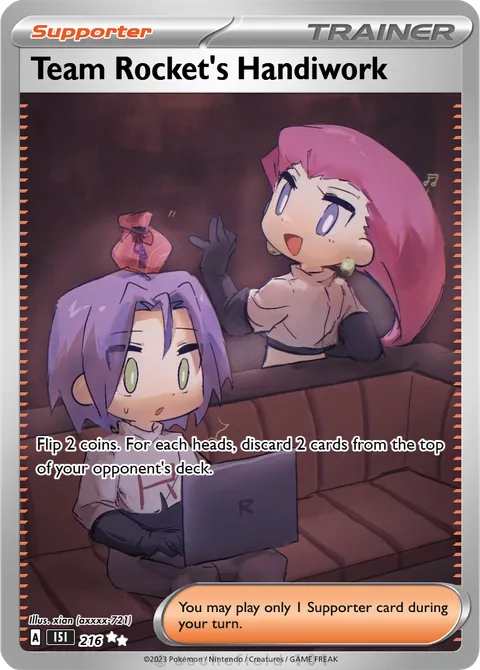 Team Rocket's Handiwork