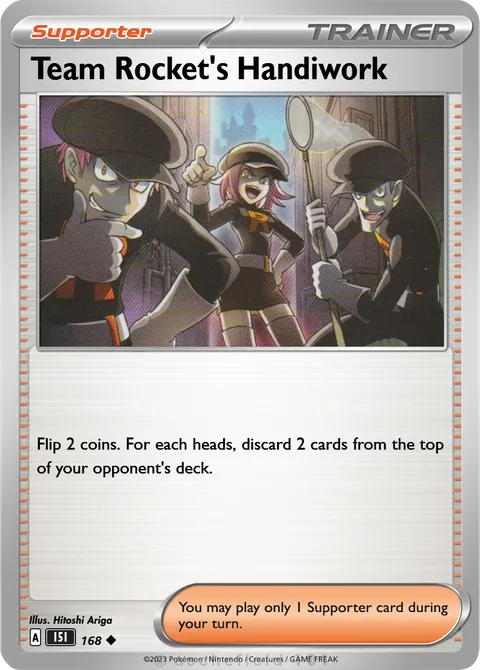 Team Rocket's Handiwork