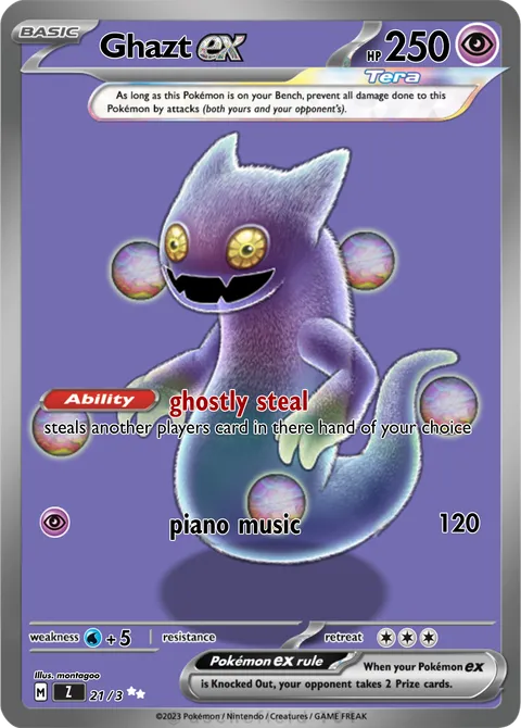 Ghazt - Montagoo | PokeCardMaker.net