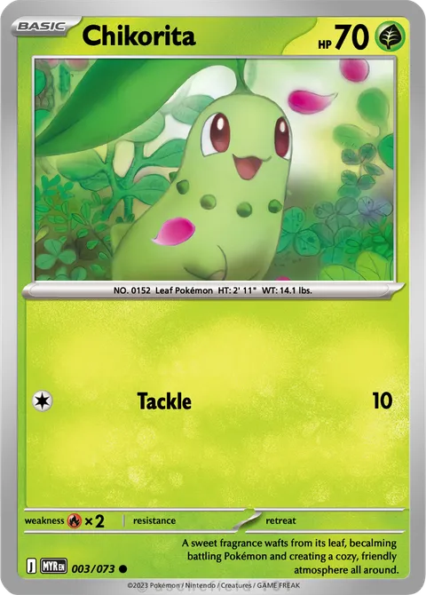 Chikorita - MythicFox009 | PokeCardMaker.net