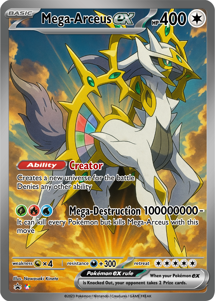 mega arceus pokemon card OP12-079 Luffy Is the Man Who Will Be King of the Pirates!!! (R) – TCG  Corner main image 1