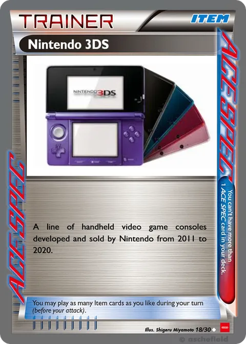 Nintendo 3DS - Nintendero_14 | PokeCardMaker.net