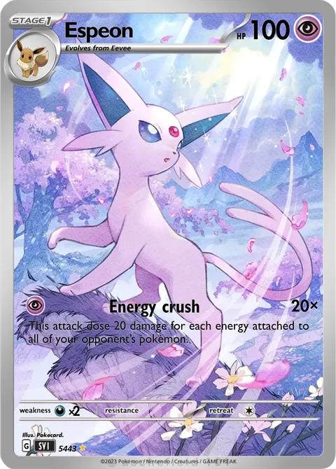 Espeon - Oliviako258389 | PokeCardMaker.net