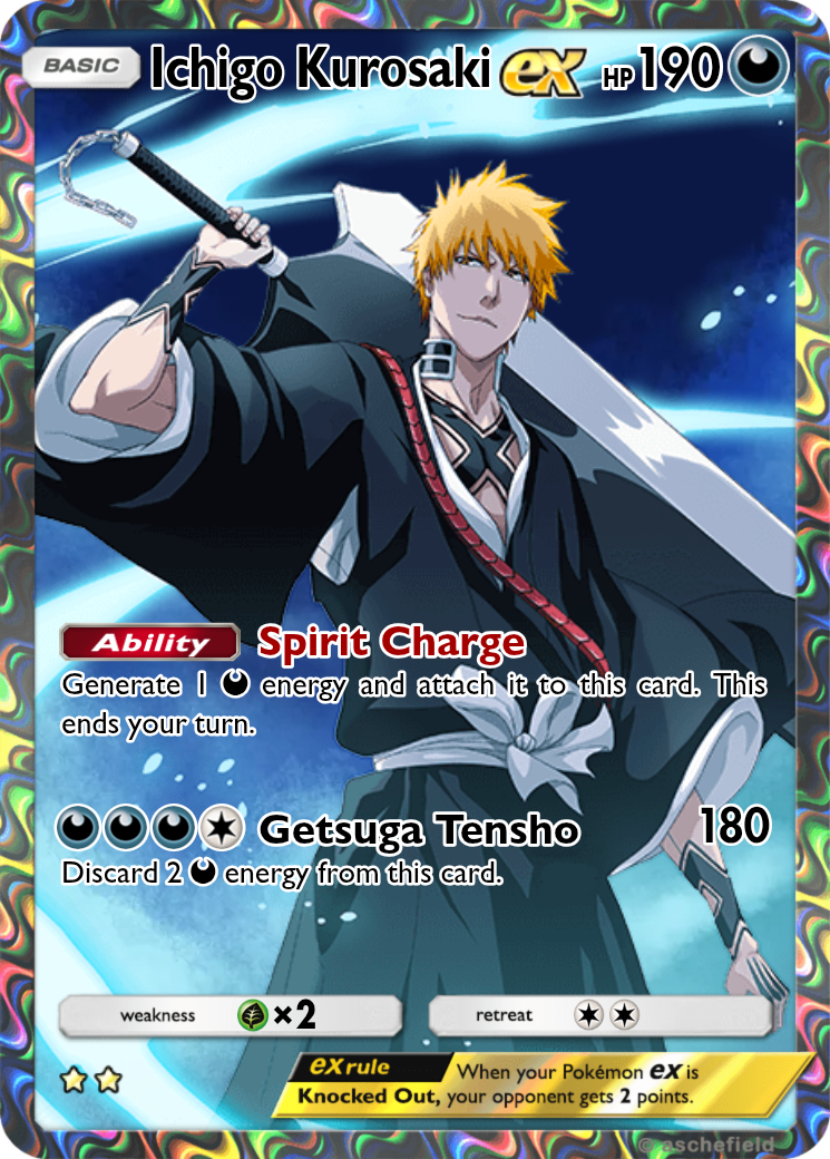 ichigoページ Hey guys, I made this Ichigo card today. : r/bankaifolk