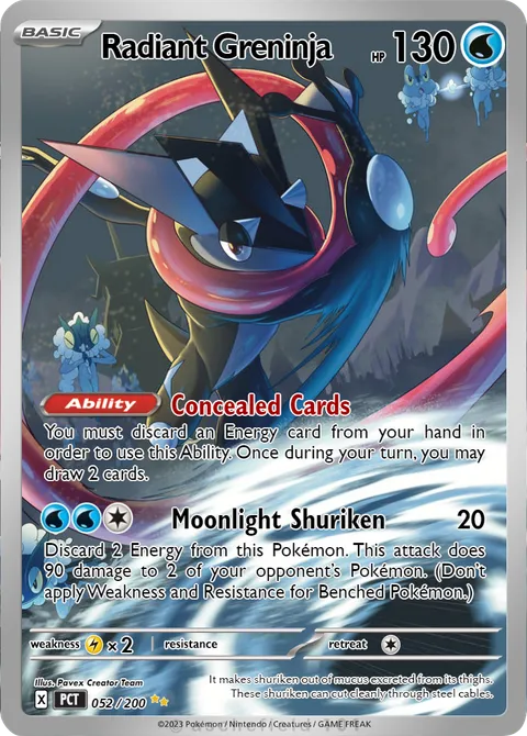 Radiant Greninja - PavexPk | PokeCardMaker.net
