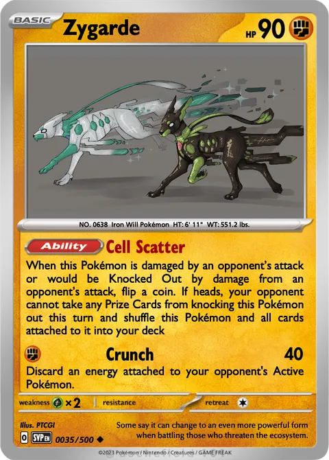 Zygarde - PencilKing | PokeCardMaker.net