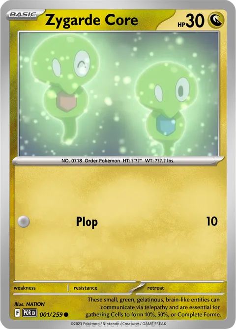 Zygarde Core - PokeNation | PokeCardMaker.net