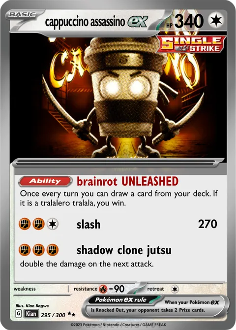 cappuccino assassino - PokemonMakerKB | PokeCardMaker.net