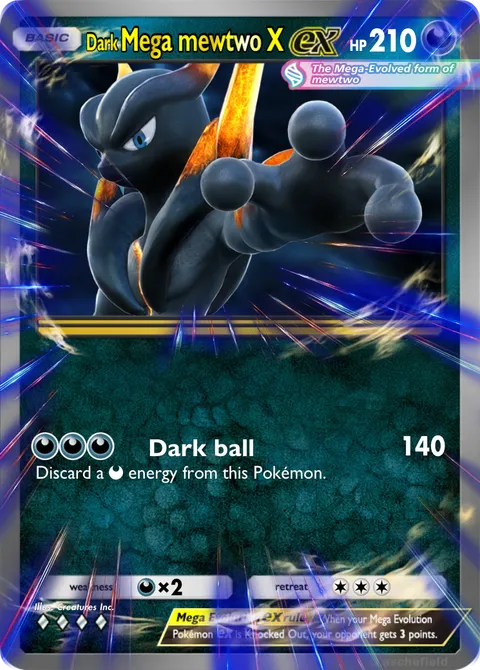 Mega mewtwo X