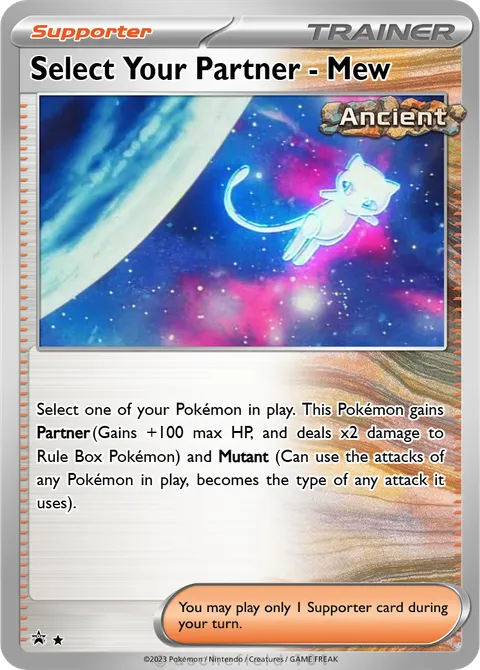 Select Your Partner - Mew