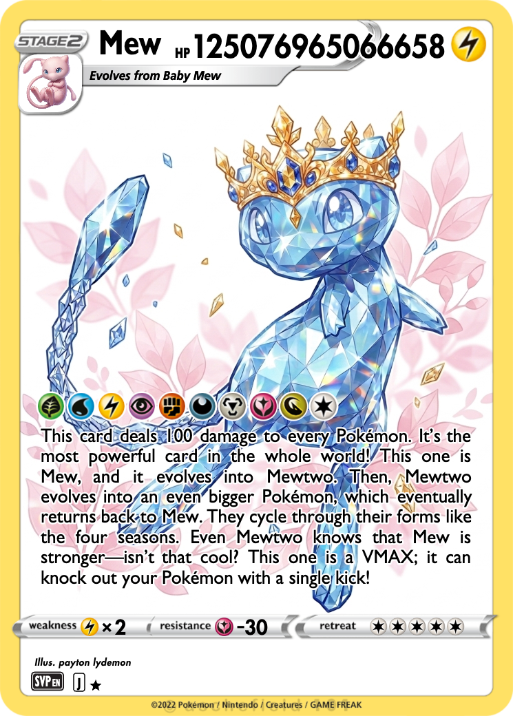 pokemon grading cards Mew ex SSR [SV4a 327/190] shiny treasure ex mint – japanmaster main image 1