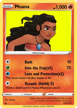 Moana - PrestonTheSooza | PokeCardMaker.net