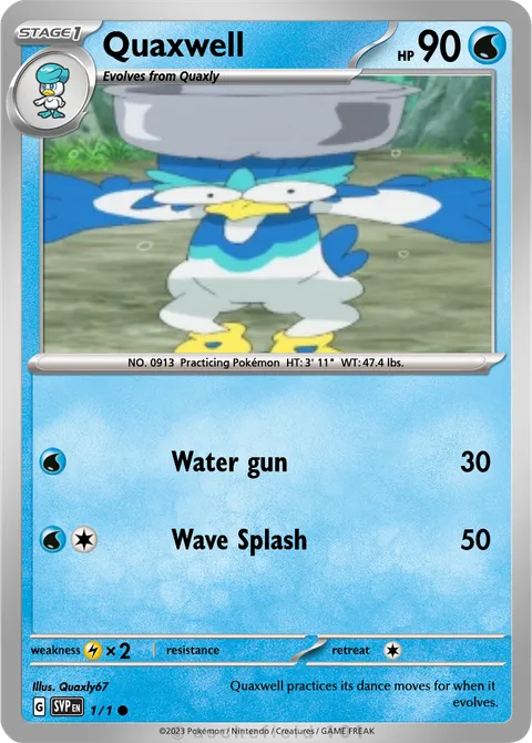 Quaxwell - Quaxly67 | PokeCardMaker.net