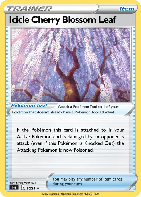 Icicle Cherry Blossom Leaf