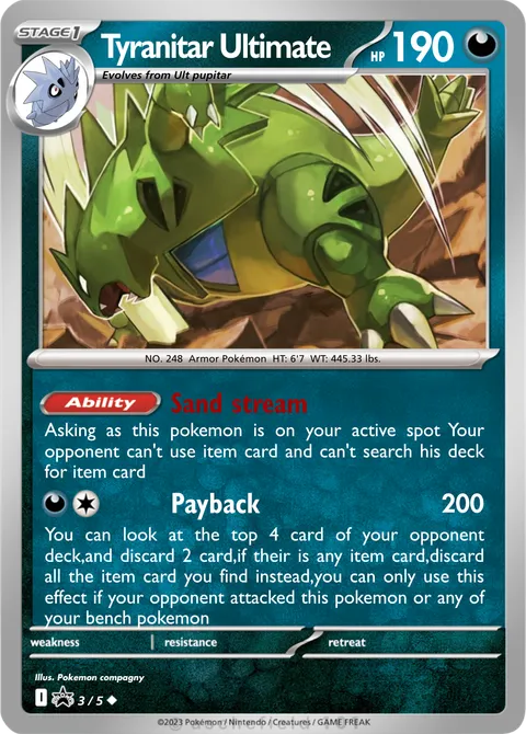 Tyranitar Ultimate