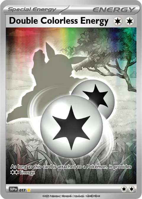 Double Colorless Energy