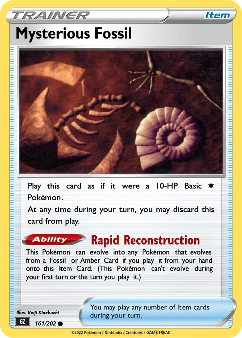 Mysterious Fossil - RustyZatoichi | PokeCardMaker.net