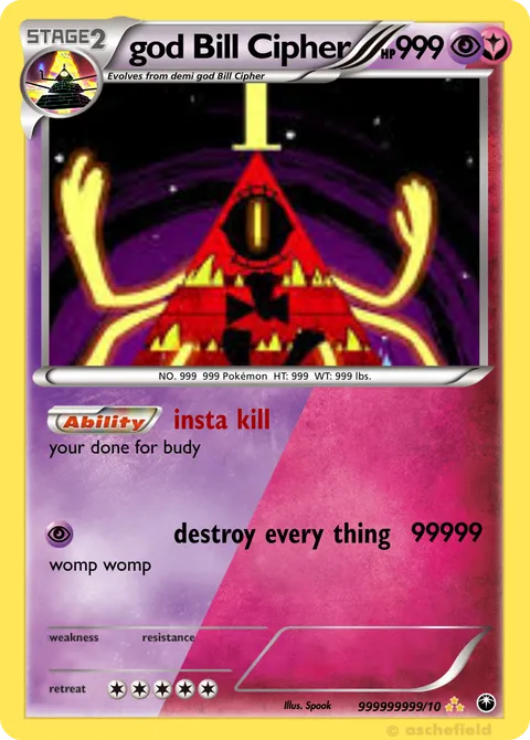 god Bill Cipher SPOOK