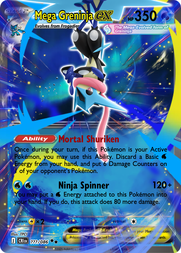 Mega Greninja - SaddFoxx
