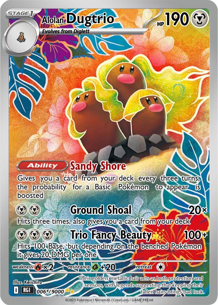 Dugtrio - Schenttie