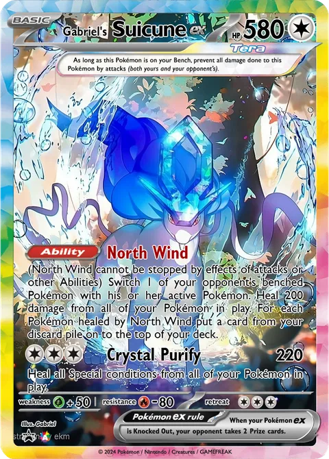 Suicune - Shadow_Gangster94 | PokeCardMaker.net