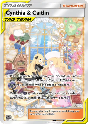Cynthia & Caitlin - Sheriff | PokeCardMaker.net