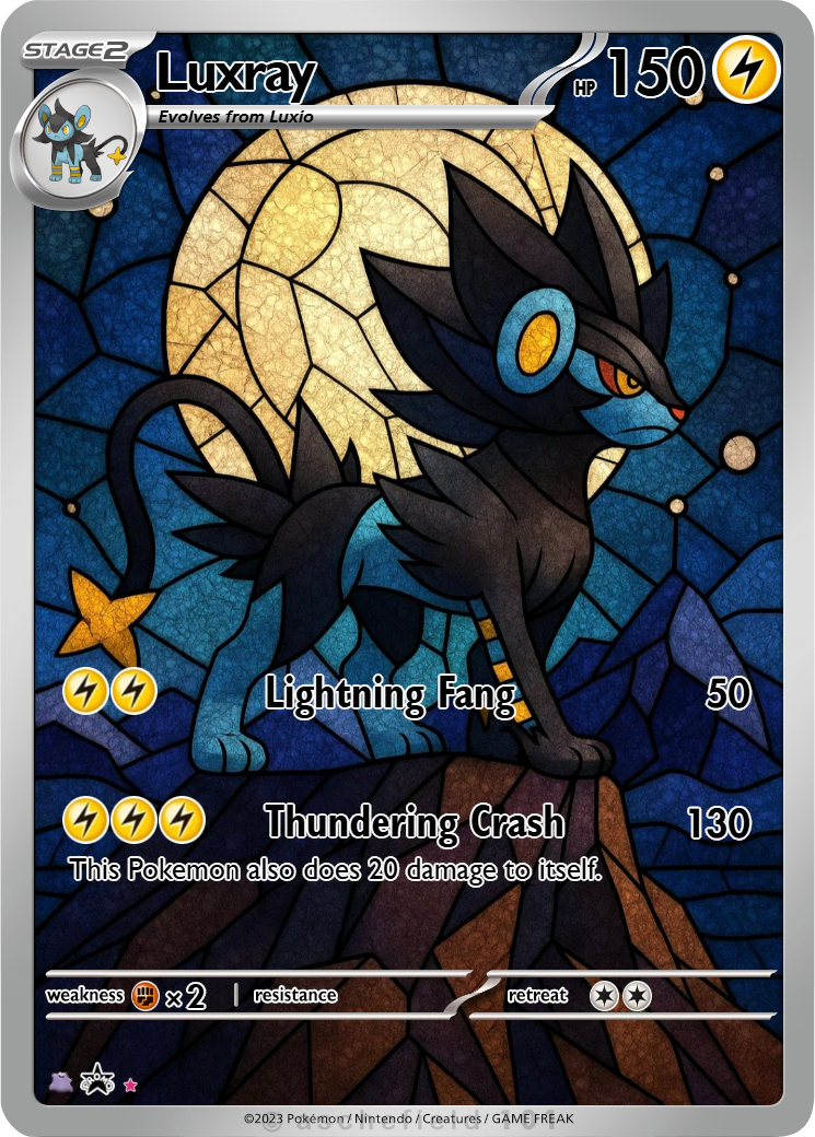 rare card in pokemon 068/167 - Luxray ex Pokemon Card main image 1