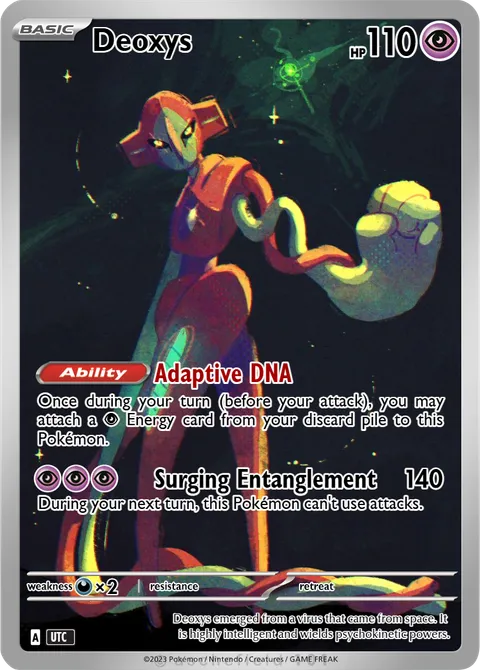 Deoxys - Spnja | PokeCardMaker.net