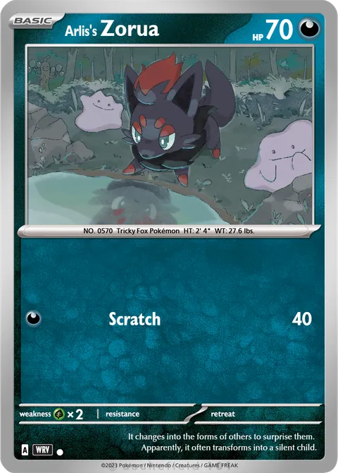 Zorua - Spnja | PokeCardMaker.net