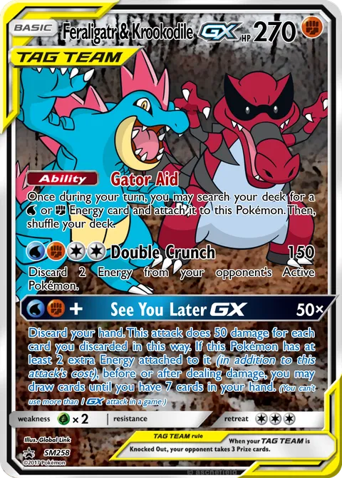 Feraligatr & Krookodile