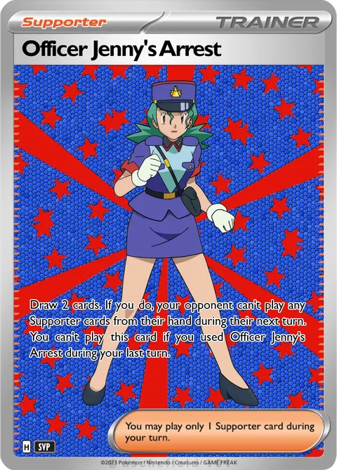 Officer Jenny's Arrest