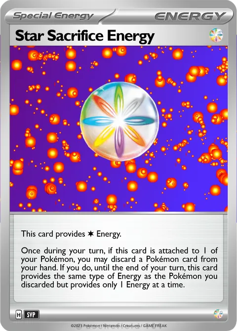Star Sacrifice Energy