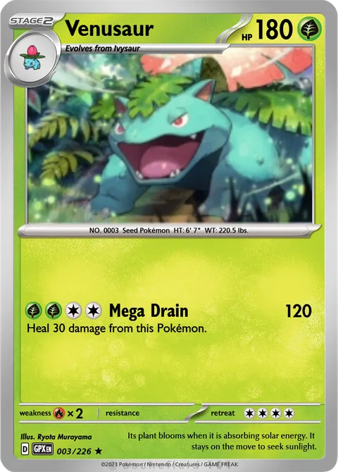 Venusaur - TCG-PocketOfficial | PokeCardMaker.net