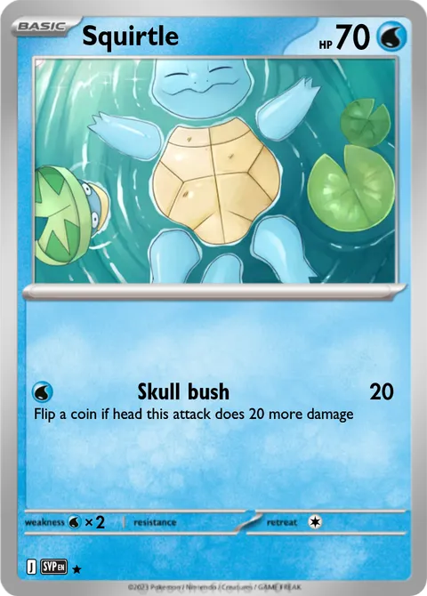 Squirtle - TLJ2025T | PokeCardMaker.net